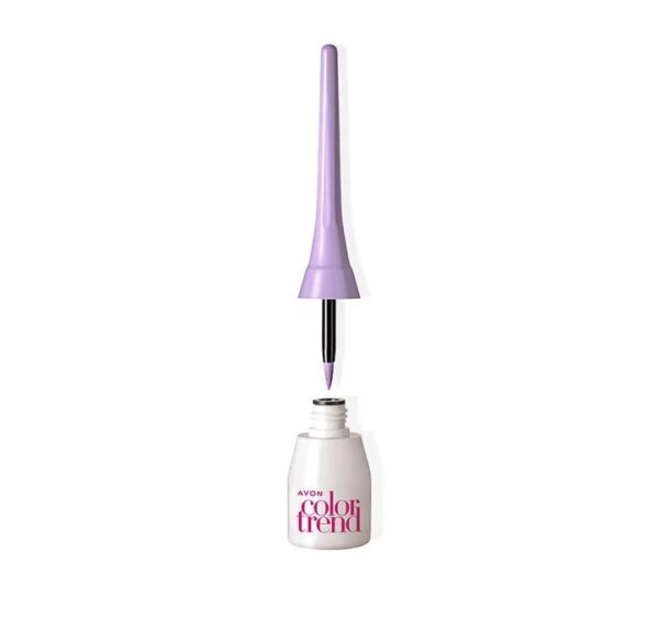 Delineador líqido Color Trend Morado Pastel 3ml Avon Delineador líqido Color Trend Morado Pastel 3ml Avon