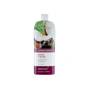5320 Acondicionador Coco y Acai Anti Frizz 750ml Avon