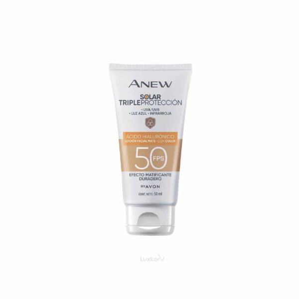 Protector Solar Facial Fps 50 antiedad Ultra Matte 50ml Avon Protector Solar Facial Fps 50 antiedad Ultra Matte 50ml Avon