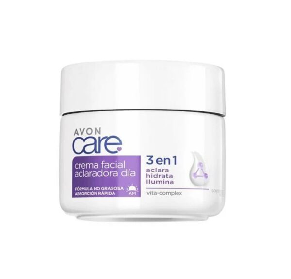 Crema Facial Aclaradora Día 3 en 1 no Grasosa 100g Avon Crema Facial Aclaradora Día 3 en 1 no Grasosa 100g Avon