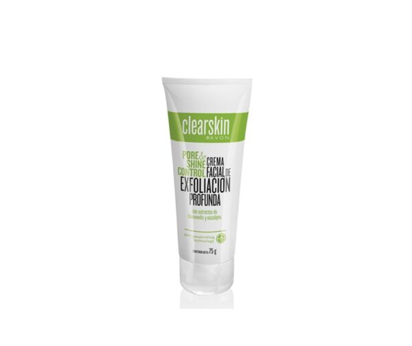 Crema Facial de Exfoliación Profunda Clearskin 60g Avon
