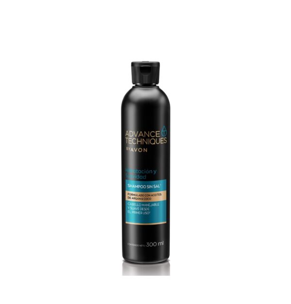 Shampoo Sin Sal Aceites de Argán y Coco 300ml Avon Shampoo Sin Sal Aceites de Argán y Coco 300ml Avon
