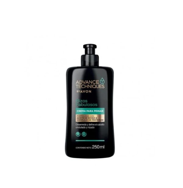 Crema de peinar Rizos Fabulosos 250ml Avon Crema de peinar Rizos Fabulosos 250ml Avon
