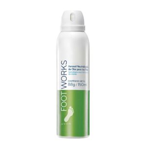 Aerosol Neutralizador de Olor Pies Foot Works 150ml Avon Aerosol Neutralizador de Olor Pies Foot Works 150ml Avon