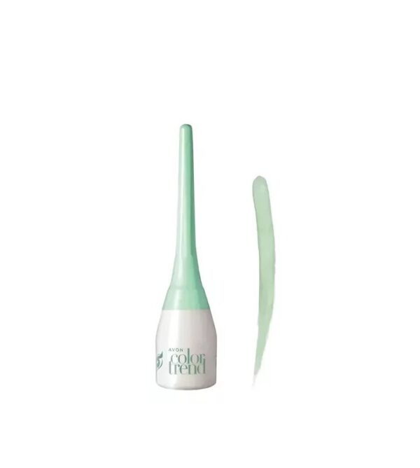 Delineador Líquido Color Trend Tono Menta Pastel 3ml Avon Delineador Líquido Color Trend Tono Menta Pastel 3ml Avon