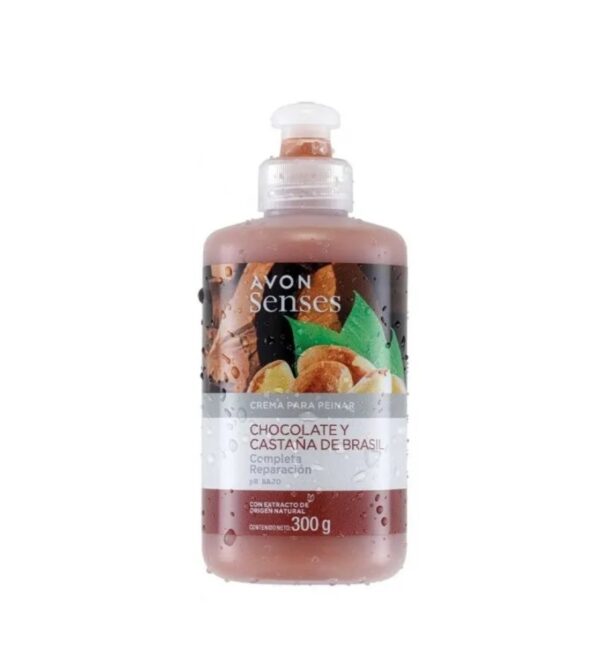 Crema para peinar Chocolate y Castañas de Brasil 300g Avon Crema para peinar Chocolate y Castañas de Brasil 300g Avon