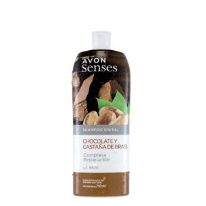 Shampoo sin sal Chocolate y Castañas de Brasil 750ml Avon Shampoo sin sal Chocolate y Castañas de Brasil 750ml Avon