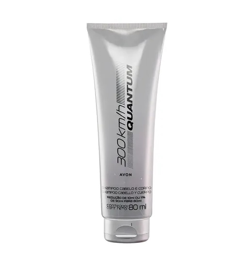Shampoo 300km Cabello y Cuerpo 90ml Avon
